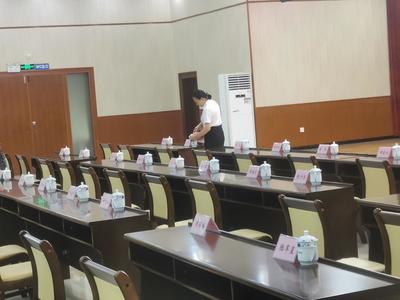 區機關事務管理中心全力做好中共百色市田陽區第二次代表大會會務工作